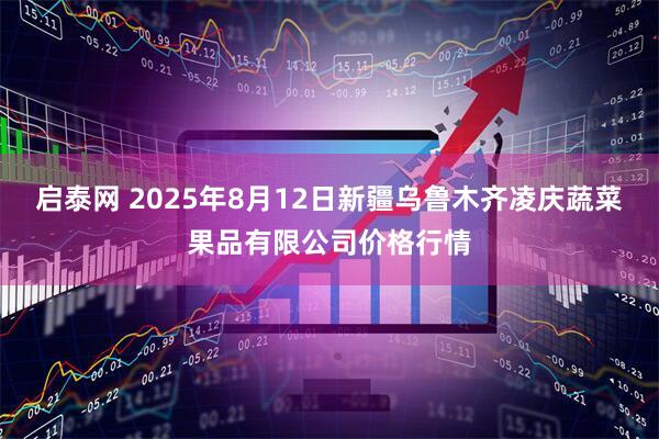 启泰网 2025年8月12日新疆乌鲁木齐凌庆蔬菜果品有限公司价格行情